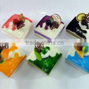 Fake food faux paper cake for shabby chic cafe shop display presents and gifts