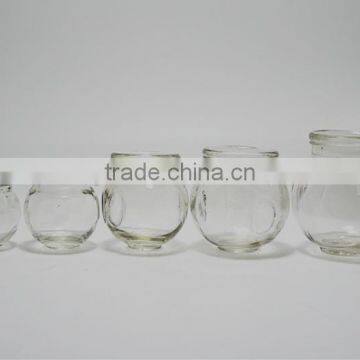 clear cupping glass