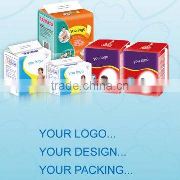 Customize Logo Label OEM Baby Diaper