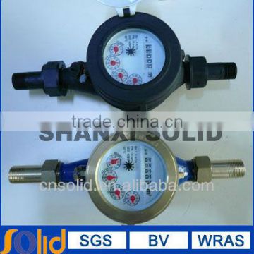 Multi Jet Dry type vant wheel pulse transmitting water meter