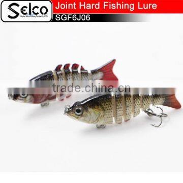 SGF6J06 Six -section Sun Fish Joint plastic lure 3"