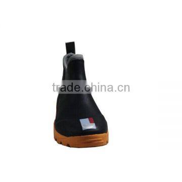 Wholesale Garden Rain Shoes,Solid Short Bootie,Ankle Rubber Garden Shoes Supplier photo-3