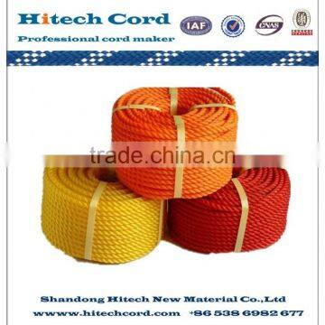 PP 3 Strand Twisted Rope From China