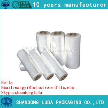 clear handmade PE protective stretch wrap film roll