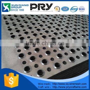 Hexagonal Galvanize 1mm Hole Galvanized Decorative Perforated Metal Sheet Mesh Panel Speaker Grille Fence photo-6