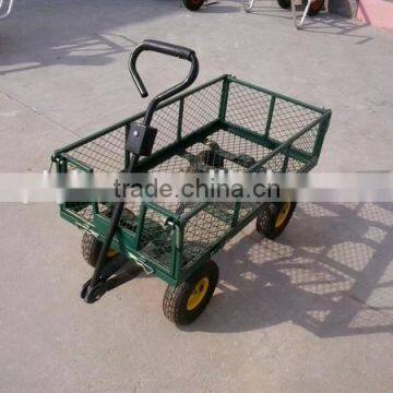 Wire Steel Mesh Garden Cart TC1840A