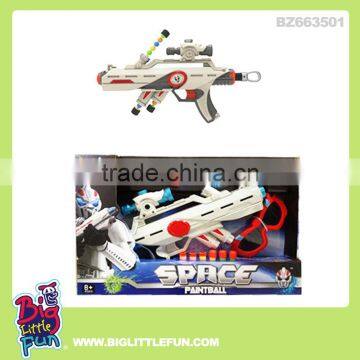 Shooting toys soft bullet gun and paintball gun toy