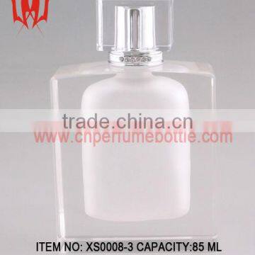 Transparent Square Cystal Material Perfume Bottles