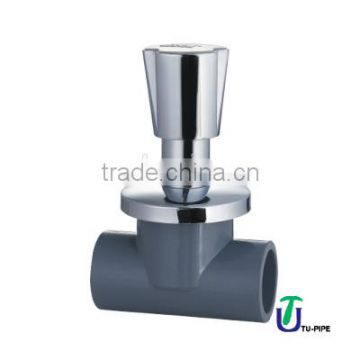 CPVC Stop Valve Type ASTM SCH 80/SCH 80 Stop valve