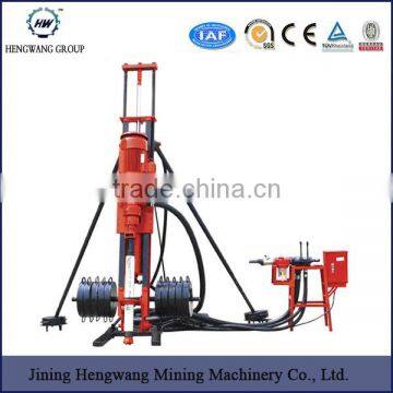 High efficiency portable blasthole dth drilling rig