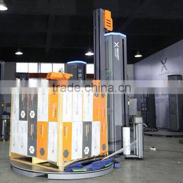 Top Pressure Plate Automatic Pallet Stretch Wrapping Machine With Automatic Cutting photo-4