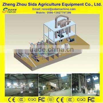 Input Capacity 50-100t/day Potato Starch Making Machine in Ukraine/Russia