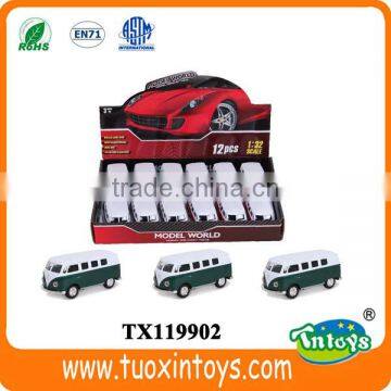 1:32 scale diecast cars, plastic metal toy bus