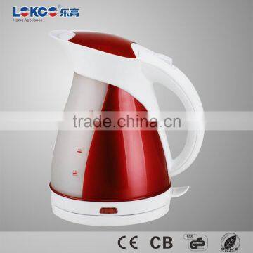 Hot 360 rotation plastic Cordless electric kettle