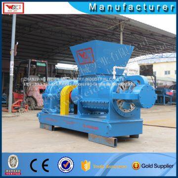 rubber plastic twin helix crushing machine