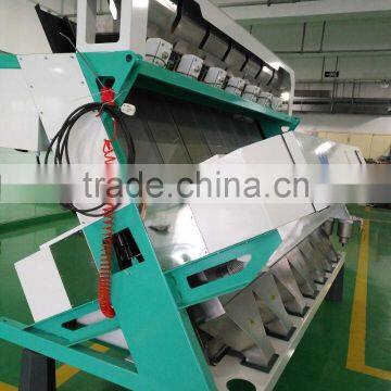 7 Chutes Intelligent CCD Black Eyed Pea Color Sorting Machine