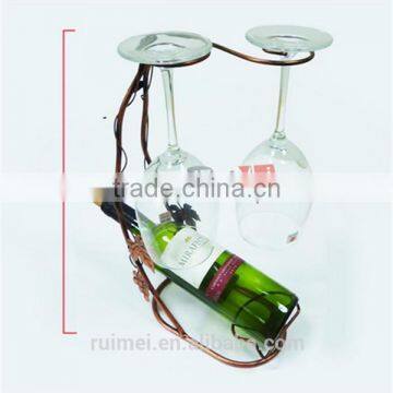Multi-tier Free-standing Wooden Wine Bottle Holder