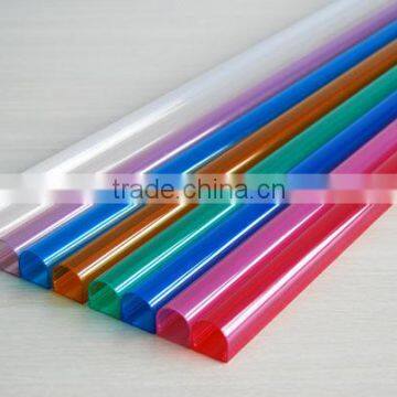 3mm / 4mm clear telescopic square plastic cigar tube