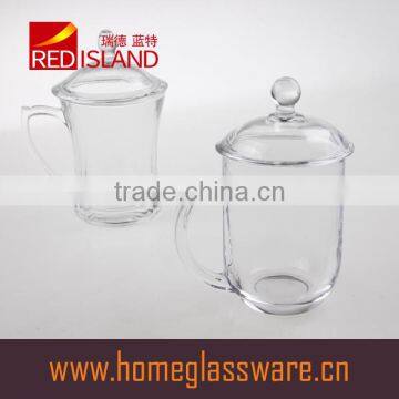 Anchor Hocking 923 Set of Cafe Glass Cappuccino Tea Coffee Latte Mugs Cups photo-2