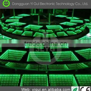 Ip68 YG090E Waterproof interactive led dance floor for disco and nightclub