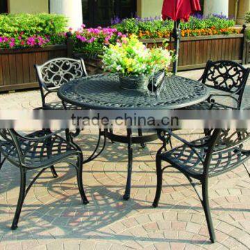 outdoor cast aluminum chairs