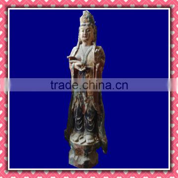 Archaistic Wood Carving Buddha Crafts in Wood Carfts