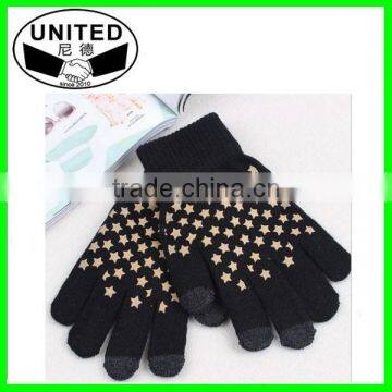 Smartphone knit wool phone glove winter gloves for screen devices