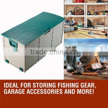 Multipurpose plastic large outdoor beautiful storage box