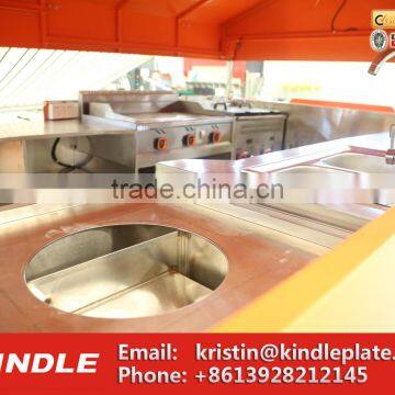 Australia Standard Food Trucks Mobile Fast Food Trailer With Kitchen photo-5