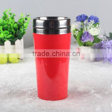Promotional Red Stainless Steel Travel Mug photo-3