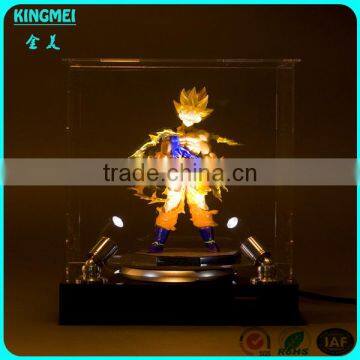 LED Cheap Clear Acrylic Cartoon Characters Display Box