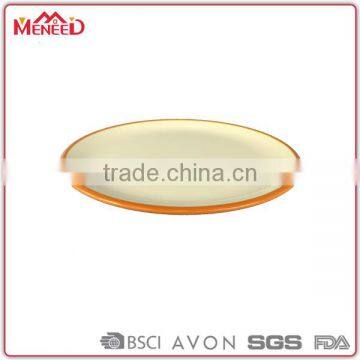 Good Quality Chinese Factory Canton Fair Showed 20cm Two Tone Round Ice Cream Dishes photo-6