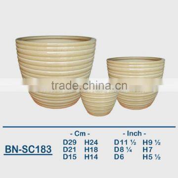 Vietnamese Ceramic Glazed Indoor Pot/ Indoor Planter BN-SC181 photo-3