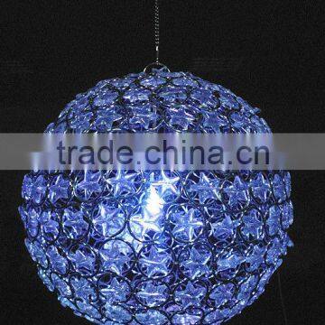 Wholesale Acrylic Craft Handmade LED Iron Ball Wedding Decoration Centerpieces photo-2