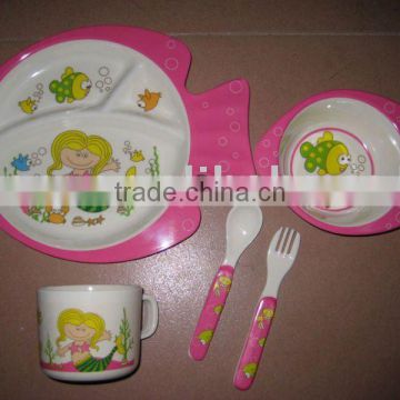 melamine 5pcs kid set