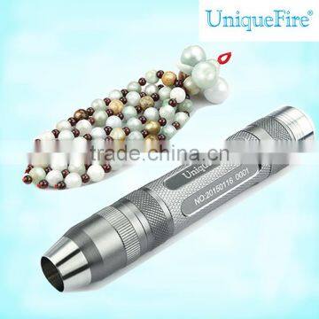 UniqueFire gem jade jewelry inspection dedicate flashlight