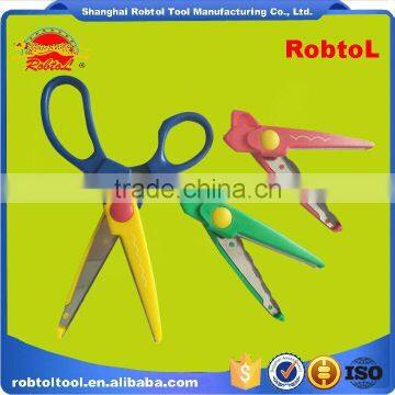 Children School Safety Scissors 3 Head Interchangeable Replaceable Diy Art Student Office Kids Hand Scissors photo-4