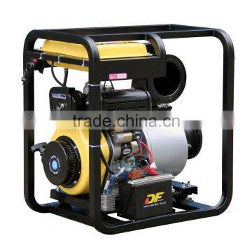 6inch DP60 Electric Start With Big Fuel Tank Diesel Water Pump Set photo-5