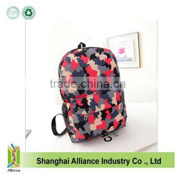 New Unisex Travel Backpack Canvas Leisure Shoulder Bag Attractive Camo Schoolbag photo-4