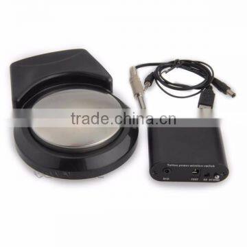 Profession Stainless Steel Tattoo Foot Pedal Switch Footswitch Black photo-3