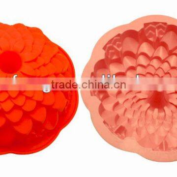 New design flower shape Silicone cake basin / Silicone bakeware Cake moulds