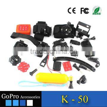 Wholesale Sets of Accessories Kits Used for Gopros Heros Cases Action Camera Kit Mount for Sports DV photo-3