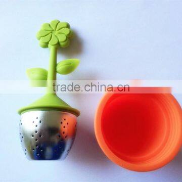 Hot Selling Eco-friendly Silicone Tea Infuser,silicone Tea Infuser for a Mug or Cup,FDA Approved photo-2