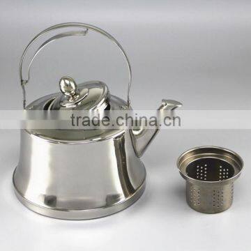 2.5 Liter Stainless Steel Metal Whistling Kettle tea kettle with Filter