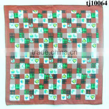 Flower Insect Natural Pattern Kerchief Available in Various Designs photo-4