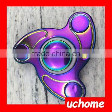 UCHOME Hot sale China EDC toy mini spinner fidget toy hand pinner with brass