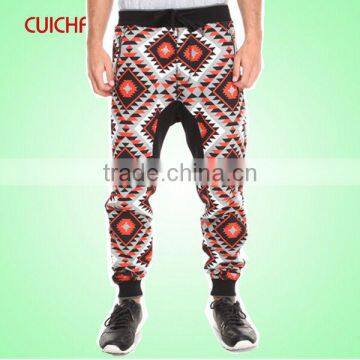 2014 custom jogger sweatpants, custom male sweapants,all over sublimation sweatpants