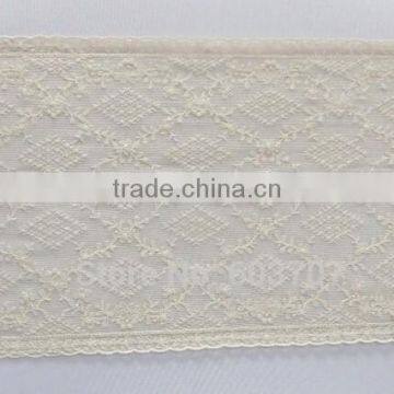 Elegant Champagne Lace Chair Sash for Wedding Decor photo-3