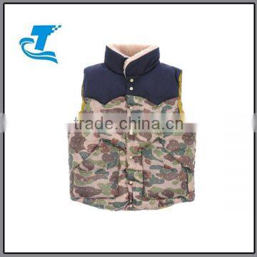 Hot Selling Nice Design Kids Padding Vest Jacket