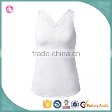 Sexy Bra and Panty New Design OEM Lingerie Gym Tube Dri Fit Shirts Wholesale Fitness Apparel Tank Top